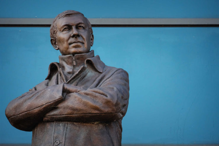 Alex Ferguson bronze statue